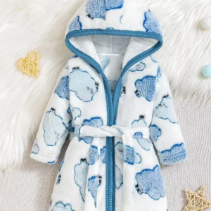 Baby Bear Hooded Robe