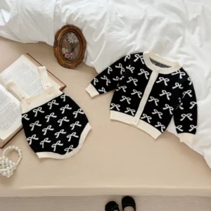 Toddler Girls Knit Outfit